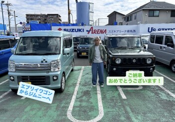 ジムニーご納車させていただきました